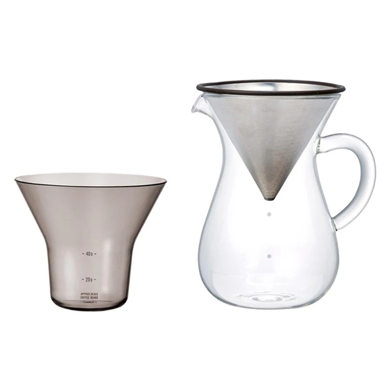 Kinto Kaffee Karaffe Set Für 4 Tassen 3 Kinto Kaffee Karaffe Set Für 4 Tassen