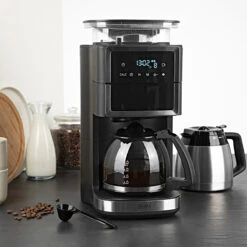 Fresh-Aroma-Perfect III Duo Edelstahl Schwarz -Beste Café Geschäft 105212 105212 beem fresh aroma perfect iii duo edelstahl schwarz inderkueche