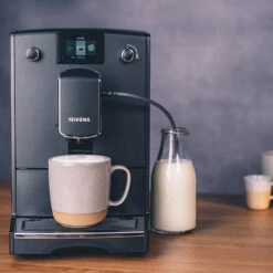 NICR 690 CafeRomatica 8 NICR 690 CafeRomatica -Beste Café Geschäft 105382 105382 nivona caferomatica nicr 690 matt schwarz chrom 3