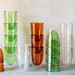 Stack Thermo Glass 300 Ml Semi-Green -Beste Café Geschäft 105414 105414 carl henkel stack thermo glass 300 ml semi green mehrere