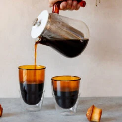 Stack Thermo Glass 300 Ml Semi-Amber -Beste Café Geschäft 105416 105416 carl henkel stack thermo glass 300ml semiamber giessen