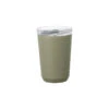 Kinto To-Go Tumbler 360 Ml Mit Stöpsel Khaki -Beste Café Geschäft 105563 105563 kinto togotumbler 360ml with plug khaki 1